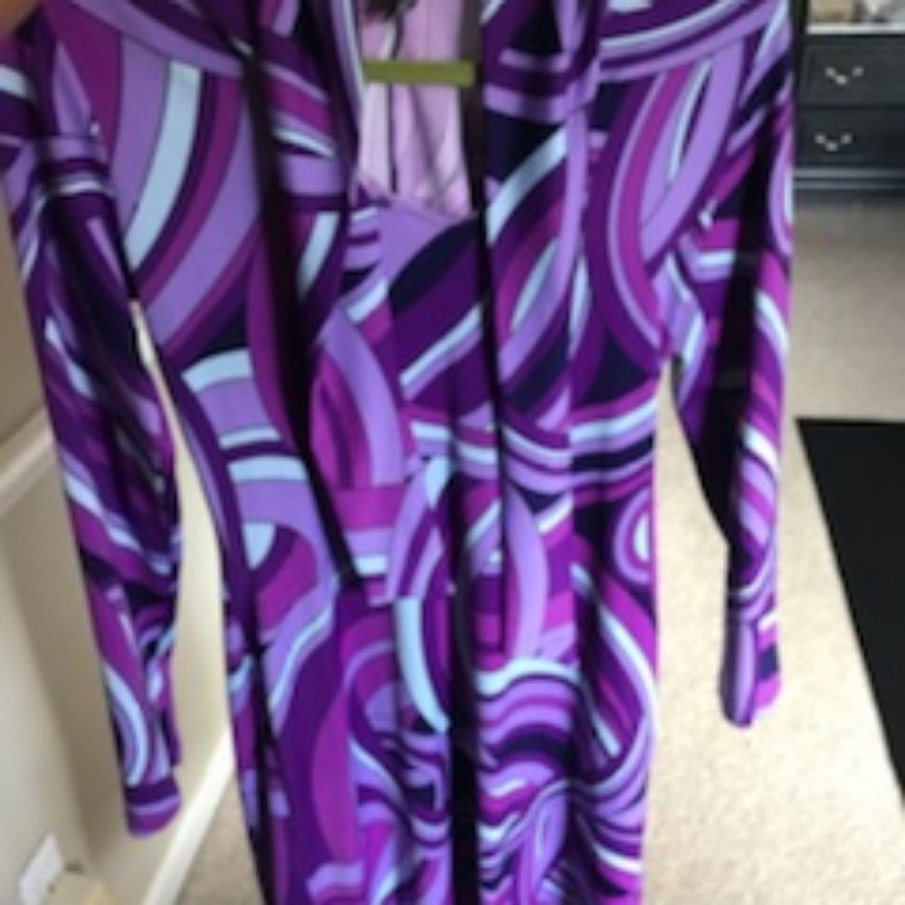 Multicolor beautiful dress.